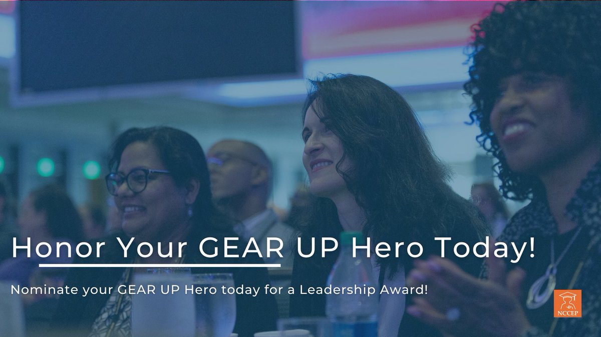 Do you know a parent, professional, or student who goes above and beyond for your GEAR UP program? With only one month left, make sure to nominate them today. edpartnerships.org/leadership-awa… #GEARUPworks