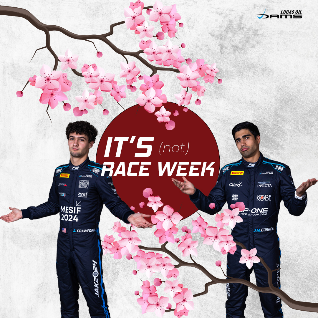 After three race meetings with @F1, they’ve left us at home this weekend! Wishing we could be on track at Suzuka… #F2 #AllezLesBleus #JapaneseGP #DAMSLucasOil