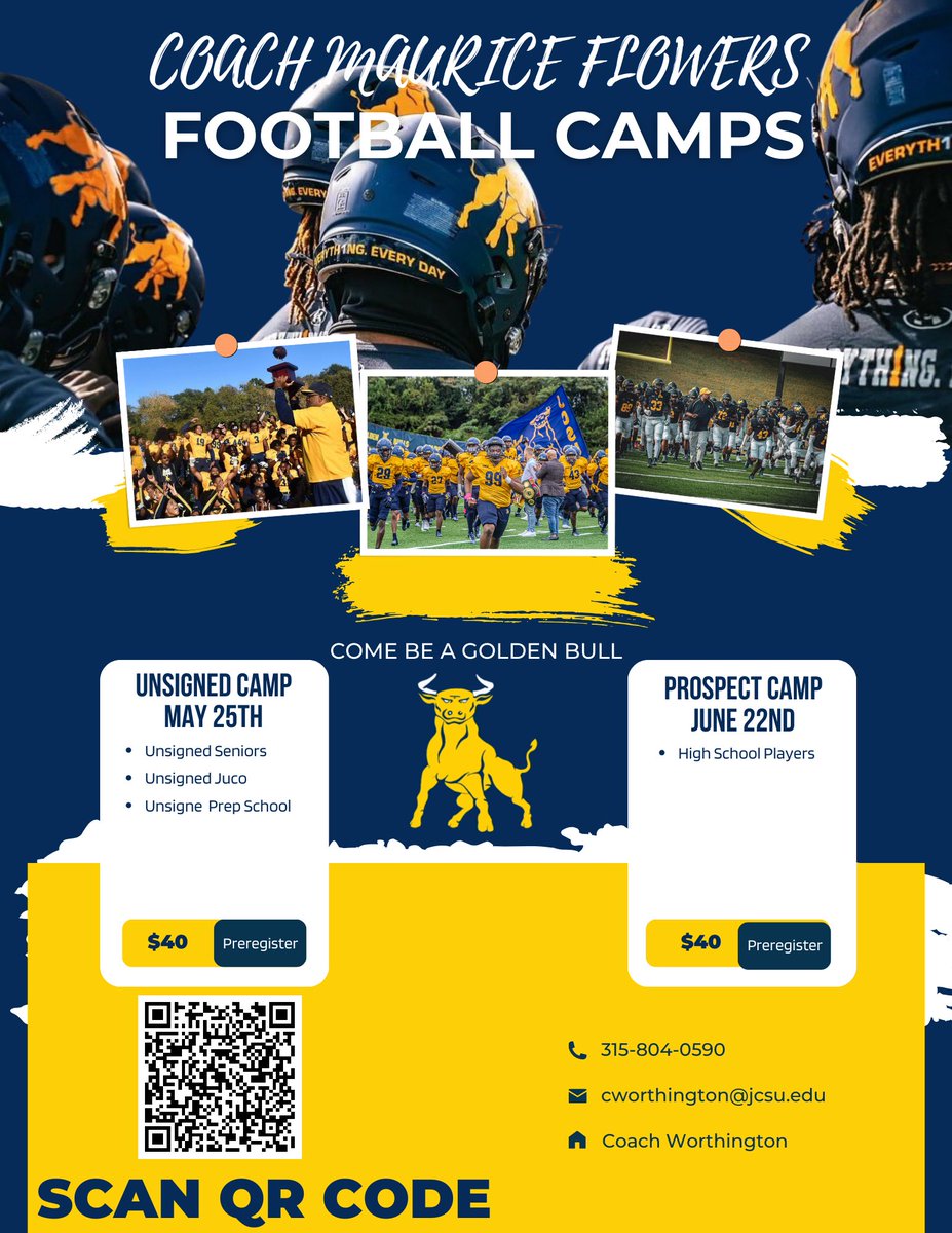 CAMP SCHEDULE * Unsigned Camp May 25th * Prospect Camp June 22nd #Goldenbullspride | #EVERYTH1NGEVERYDAY