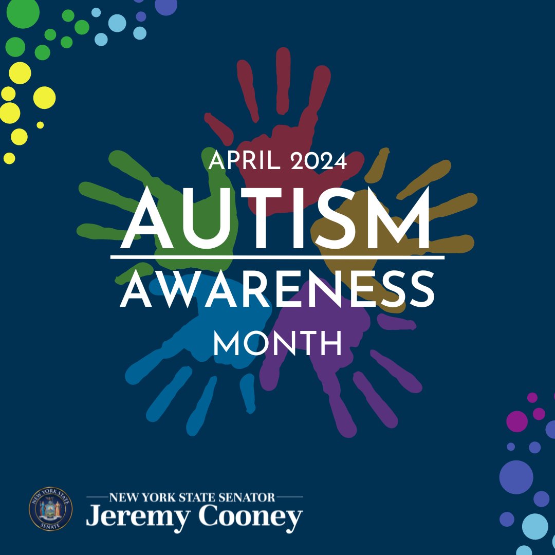 As we enter #AutismAwarenessMonth and celebrate Autism Awareness Day, I want to thank organizations like @AutismUp for serving this extraordinary community every day in #Roc.