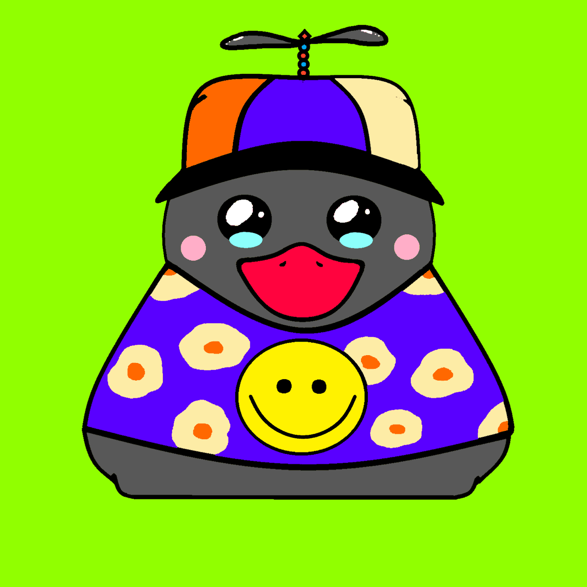 Don't worry be happy!!! 🙃💜
Check out my item listing on OpenSea! opensea.io/assets/ethereu… via <a href="/opensea/">OpenSea</a> 

#NFTs 
#CryptoCommunity 
#cryptomarket 
#NFTMarketplace