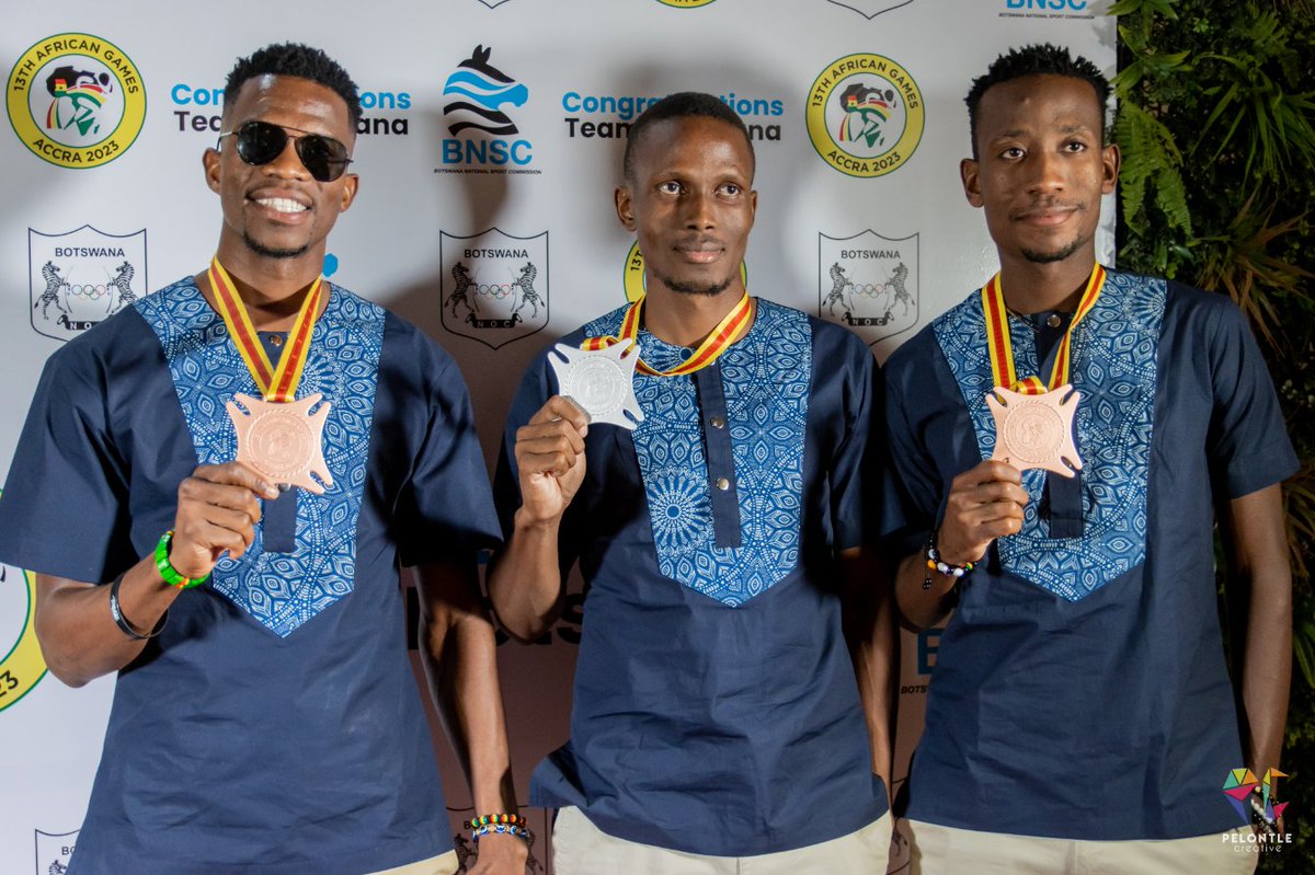 We got to document the welcome ceremony of Team Botswana after their exploits out in Accra, Ghana at the 13th Africa Games