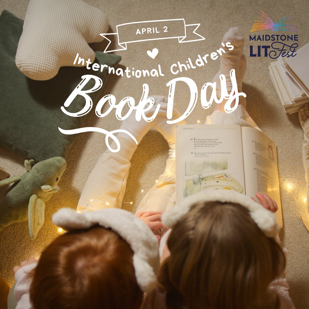 Happy #InternationalChildrensBookDay 📚

Helping children to love books is one of the greatest gifts you can bestow. We can't wait to share our children's author line-up for the schools' programme soon.

#maidstonelitfest #reading #books