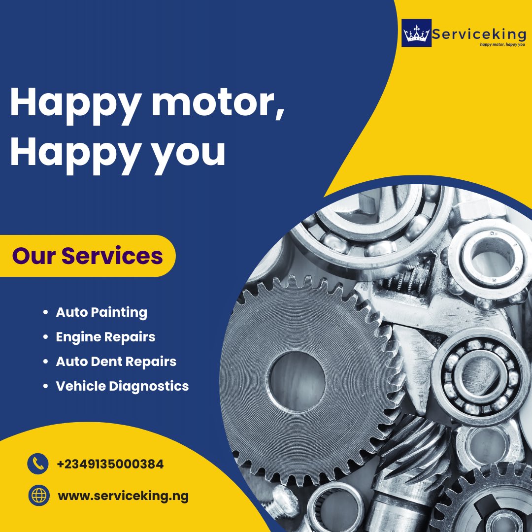 Your one-stop shop for ALL your car needs ✅

#automechanic #carmechanic #car #cars #ibadanmechanic #carautos #carlovers #carsofx #carrepaircompany #carrepair #carrepairworkshop #mechanic #mechanicworkshop #servicekingnigeria #serviceking