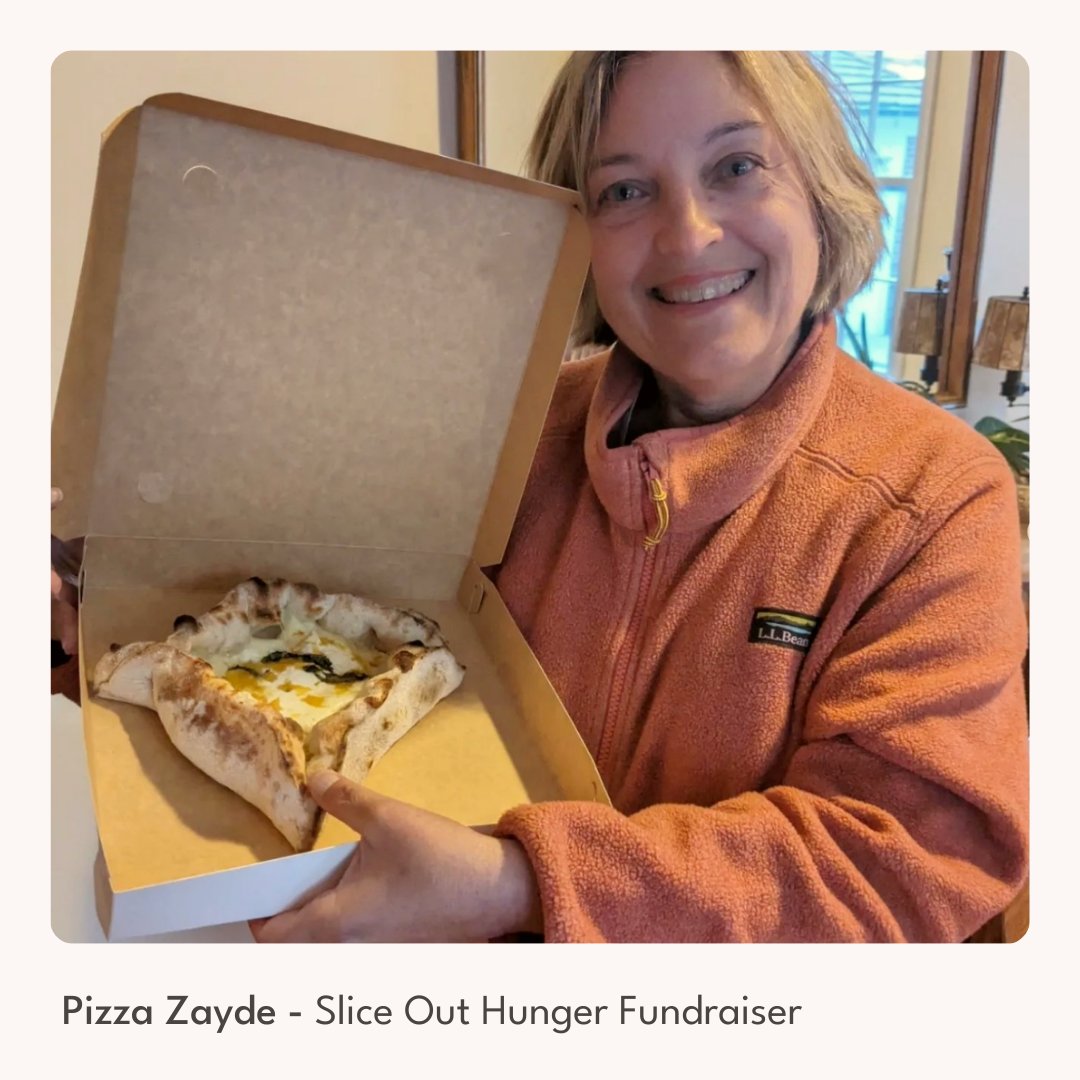 Our #Pizza4Good fam is always surprising us! Pizza Zayde crafted tasty calzones and raised funds for #SliceOutHunger 🍕👏 We're so grateful for their generosity! Want to host your own fundraiser and support our #PieItForward program? Get involved now: sliceouthunger.org/pie-it-forward