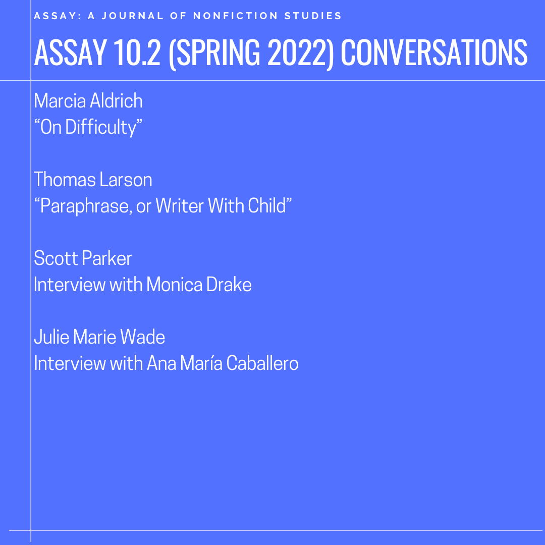 Assay: A Journal of Nonfiction Studies tweet media