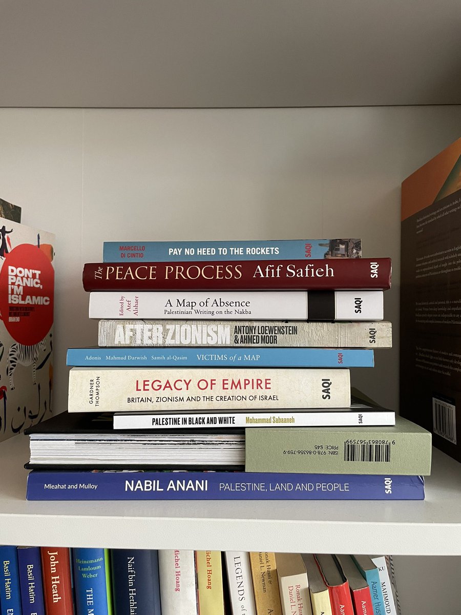 Just a small selection of the Palestinian texts and authors we are proud to publish. 🇵🇸♥️
