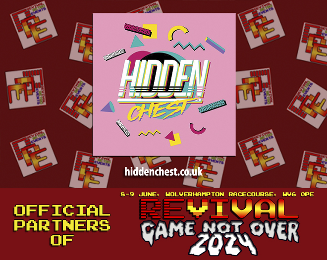 REVIVAL 2024 SPONSOR ANNOUNCEMENT: Hidden Chest Gaming! Join us in Wolverhampton on 8-9 June! Tickets/info: tinyurl.com/REVIVAL2024 tinyurl.com/RREDETAILS #RRE2024 #RETROGAMING #arcade @HiddenChestShop @Retrogear_UK