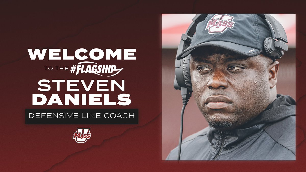 Moving 🆙 Congrats to Steven Daniels Jr. who has been named an assistant coach role (defensive line)! 🔗 bit.ly/3TFLI8M #Flagship🚩