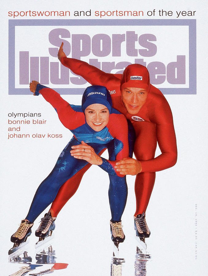 Taking a look back at some of our favorite speed skating Sports Illustrated covers 📚🖼️