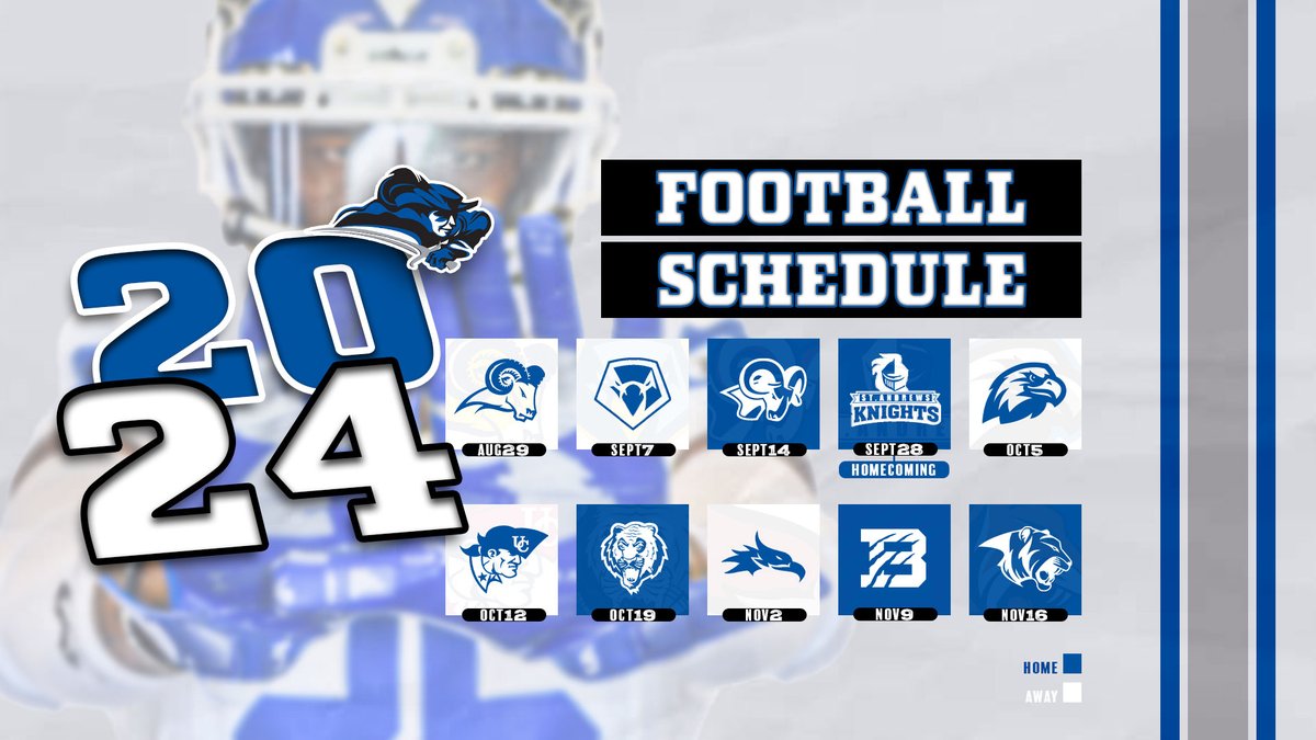 .@LWC_Football announces its schedule for the 2024 season. 🏈 📰tinyurl.com/ymt9yrjc #GoBlueRaiders⚔