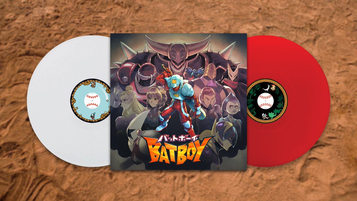 The soundtrack to <a href="/XPlusGames/">X PLUS Games BAT BOY is OUT NOW!</a> &amp; <a href="/SonzaiGames/">Sonzai Games ⭐Dev of @SuperSamiRoll and Bat Boy!⭐</a>' Bat Boy by <a href="/evadermusic/">Evader</a> is now available to order on vinyl as the debut release from new label <a href="/JSQRD_Records/">J Squared Records</a>: blipblop.net/bat-boy-vinyl-…