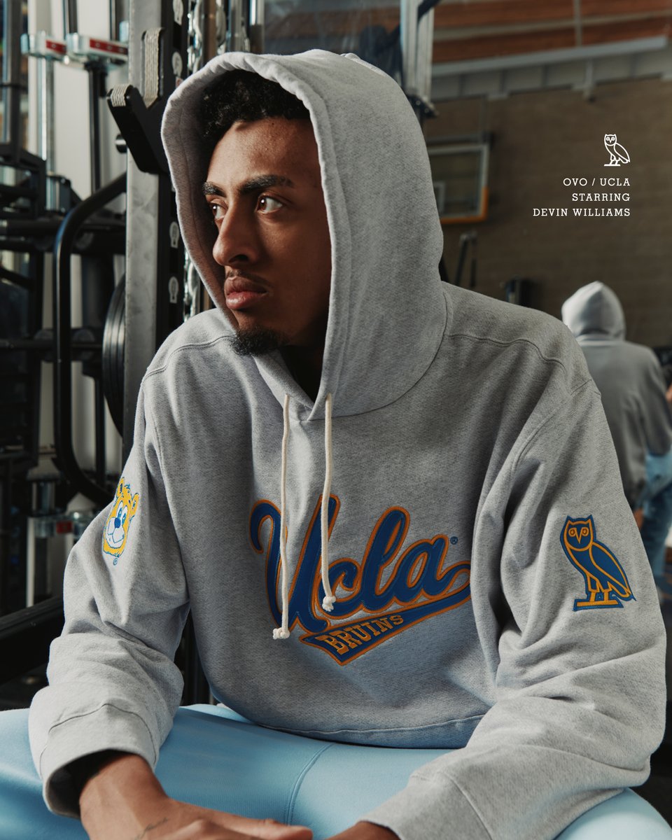 October’s Very Own has partnered with NCAA Colleges on a limited-edition collection featuring the UCLA Bruins, Kentucky Wildcats, North Carolina Tar Heels, Kansas Jayhawks and Syracuse Orange. Available in-store and online April 5. #octobersveryown