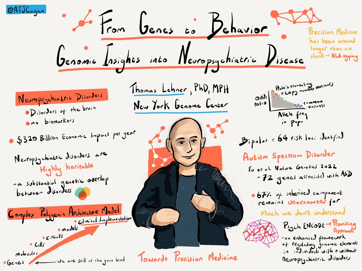 Thomas Lehner on genomic insights into neuropsychiatric disease #SpeakingGenomics2024 @IcahnMountSinai @MountSinaiNYC @SinaiGenHealth