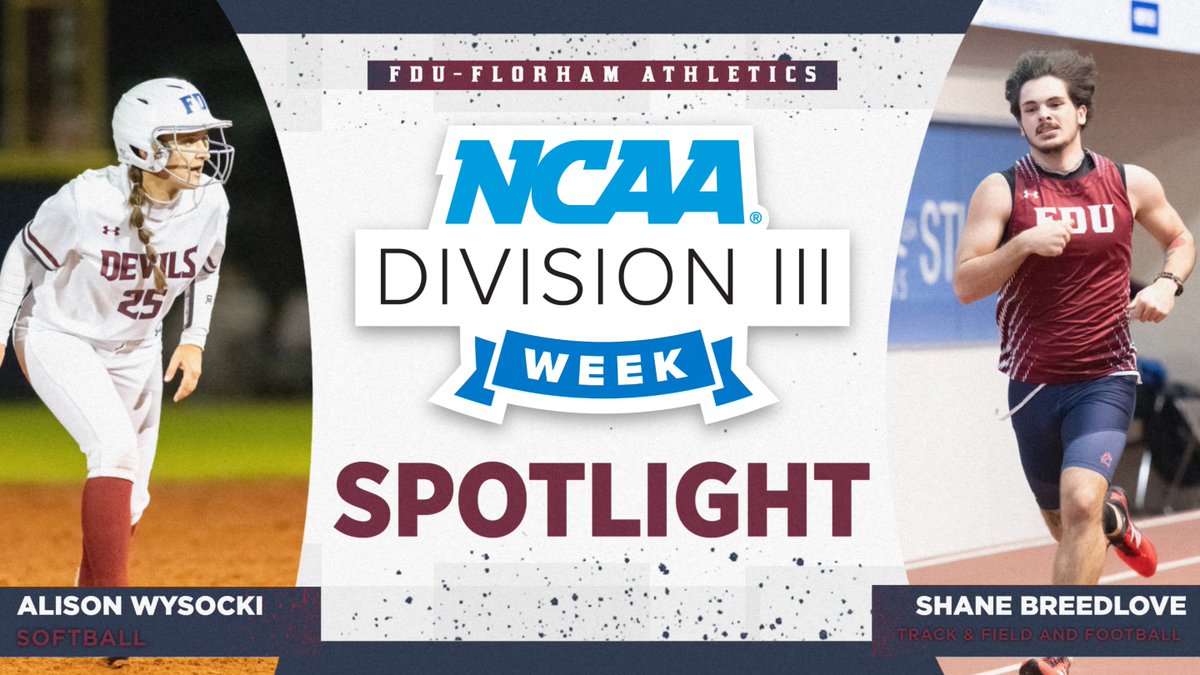STORY | In celebration NCAA Division III week, the FDU-Florham Athletics department will be highlighting the experiences, opinions, and excitement of student-athletes! Today's Features- Alison Wysocki & Shane Breedlove Full Story: bit.ly/43Fhk2R