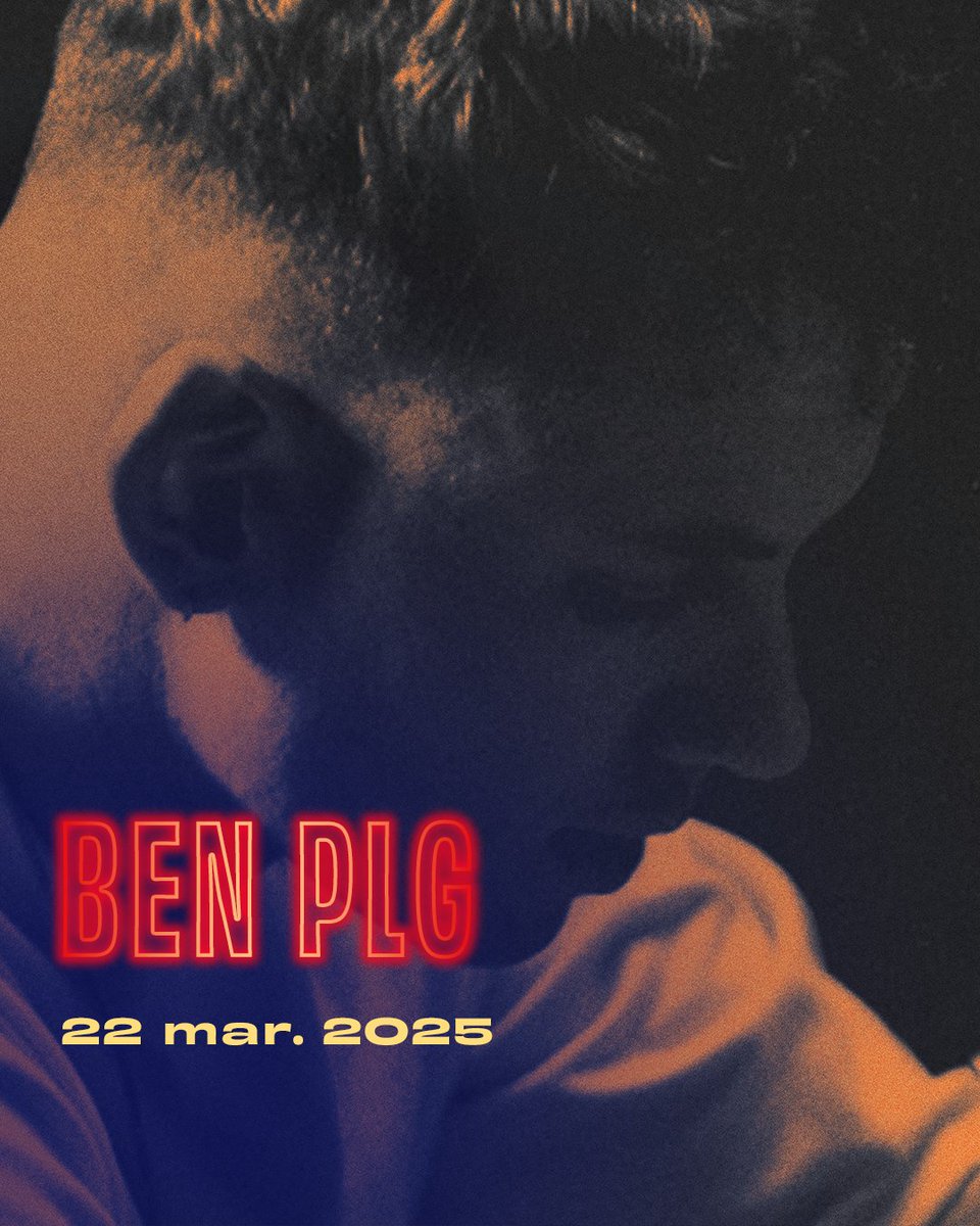 Venez dire Je t'aime chez nous pour la fin de la tournée de @ben_plg 🧡 🎟 Prévente le 03/04 à 12h ➡️ bit.ly/BENplg-Olympia