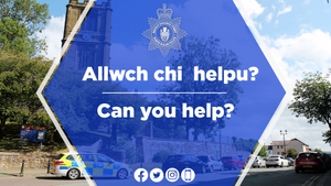 We have had a number of reports of damage to tyres in the Vyrnwy Road area of Saltney overnight - could residents please check CCTV / Ring doorbells and let us know if you have any footage of persons in the area at the time by ringing 101 and quoting 24000304608. Thank you.