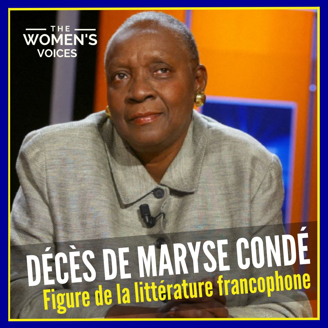 📖 Maryse Condé, écrivaine guadeloupéenne de renom, est décédée à l’âge de 90 ans. #livre #hommage #écrivaine #lecture #ideelecture #roman #culture #womeninculture #marysecondé