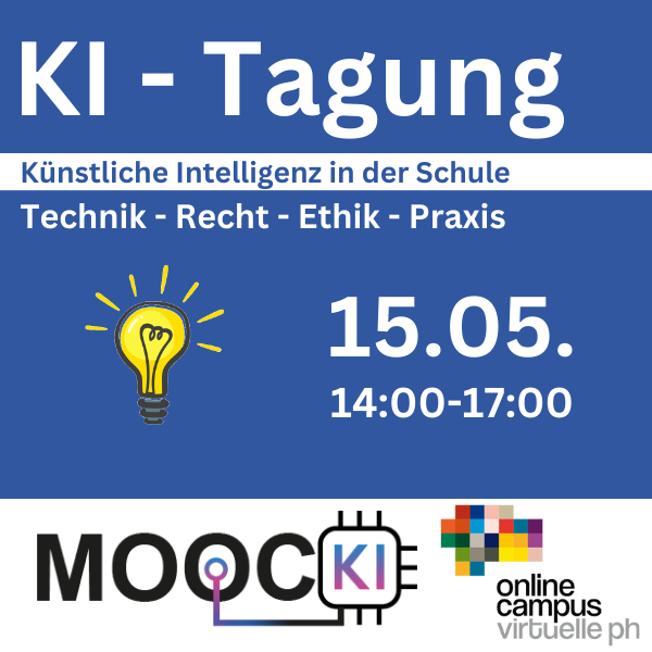🚀 Seien Sie Teil unserer KI Online-Tagung! 🤖🎓

Tauchen Sie ein ein in die faszinierende Welt der künstlichen Intelligenz im Bildungssektor! 🌐 

Melden Sie sich jetzt an! 
➡️ ph-online.ac.at/ph-bgld/ee/res…

#KI #Bildung #Schule #Technologie #VPHfamily