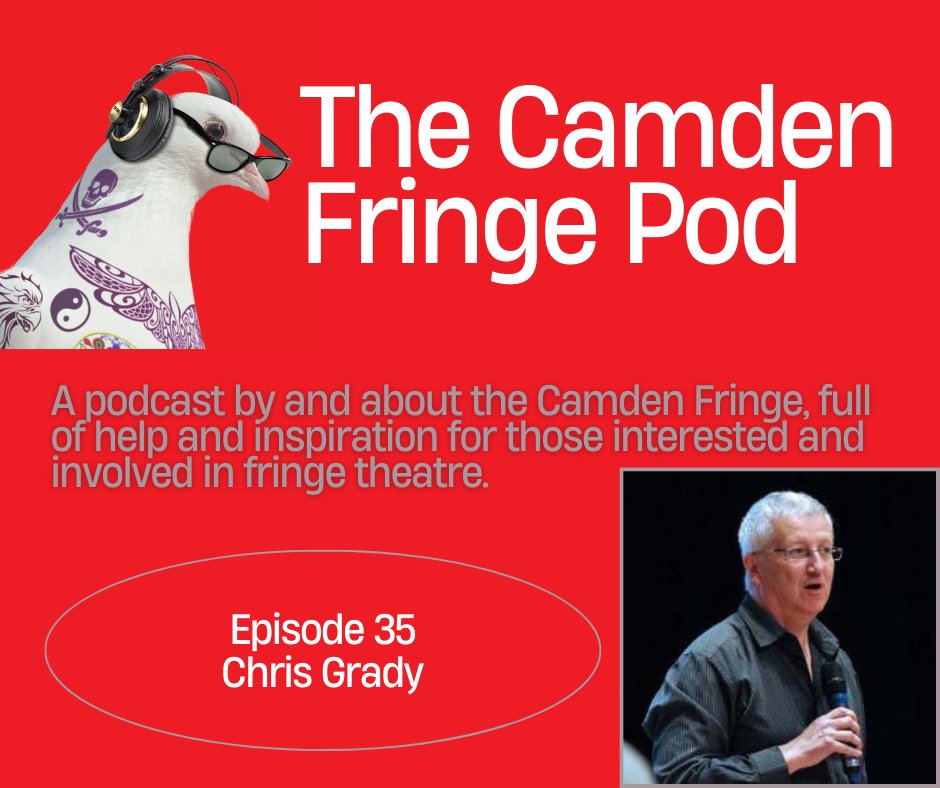It's new epsiode time. This time we are talking to Chris Grady from @Chrisgradyorg about creative producing, chocolate cake and new musicals. Listen here: shows.acast.com/camden-fringe-…