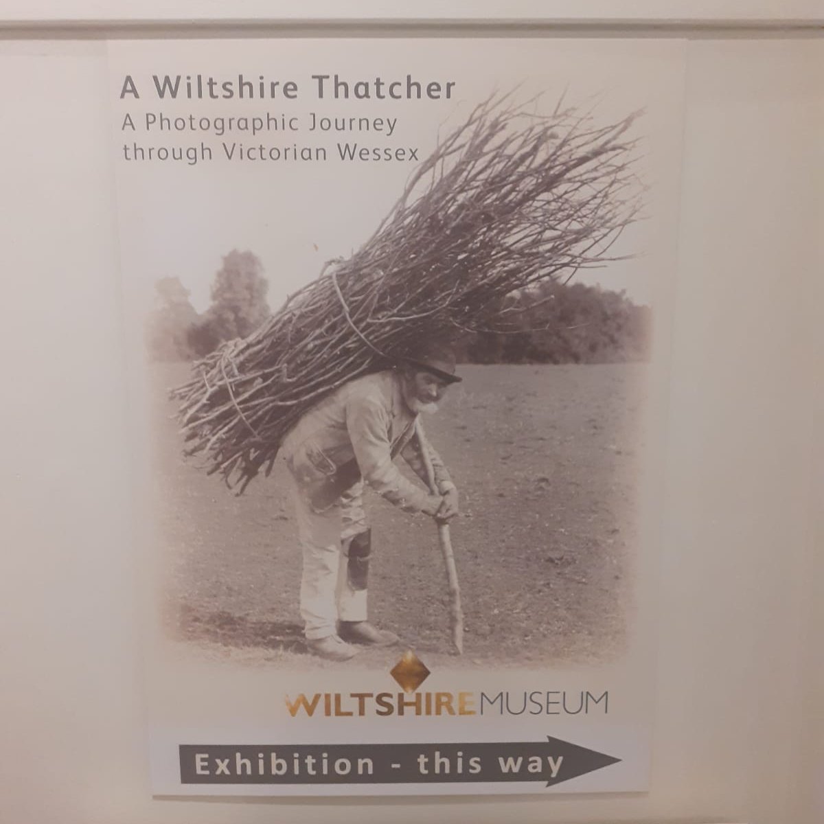 Final Preparations are underway for our exhibition-  A Wiltshire Thatcher: A Photographic Journey through Victorian Wessex.
Exhibition opens this Saturday! Museum open Monday to Saturday 10-5
Book Tickets here at: wiltshiremuseum.org.uk/?exhibition=wi…
