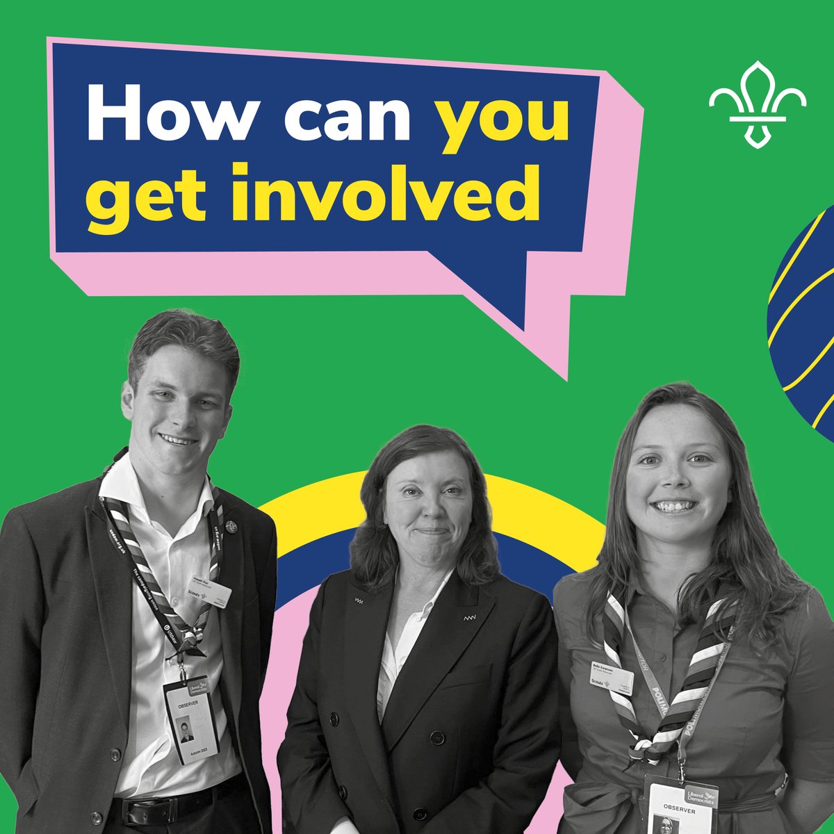 Are you a volunteer ready to make a change? Discover how you can get involved. Packed with ideas for #BuildingBrighterTomorrows, featuring examples from our activity finder. Download it here: bit.ly/3TGOV7Y #ScoutsManifesto