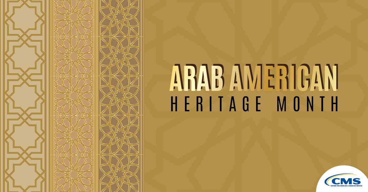 Happy National Arab American Heritage Month! During this month, we celebrate the Arab American community by recognizing their many contributions to our country and honoring their heritage. #NAAHM