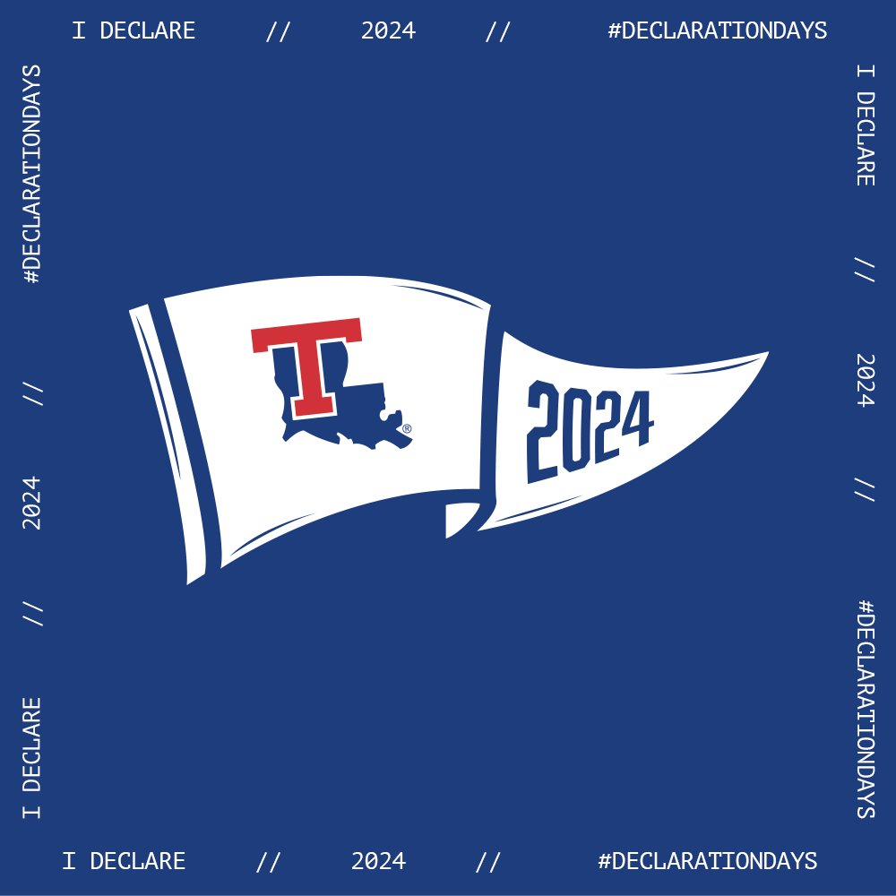 We’re teaming up with @Fanatics to help you declare Louisiana Tech as your new home this fall! Learn more about #DeclarationDays and how you can win a $10,000 scholarship at decdays.com