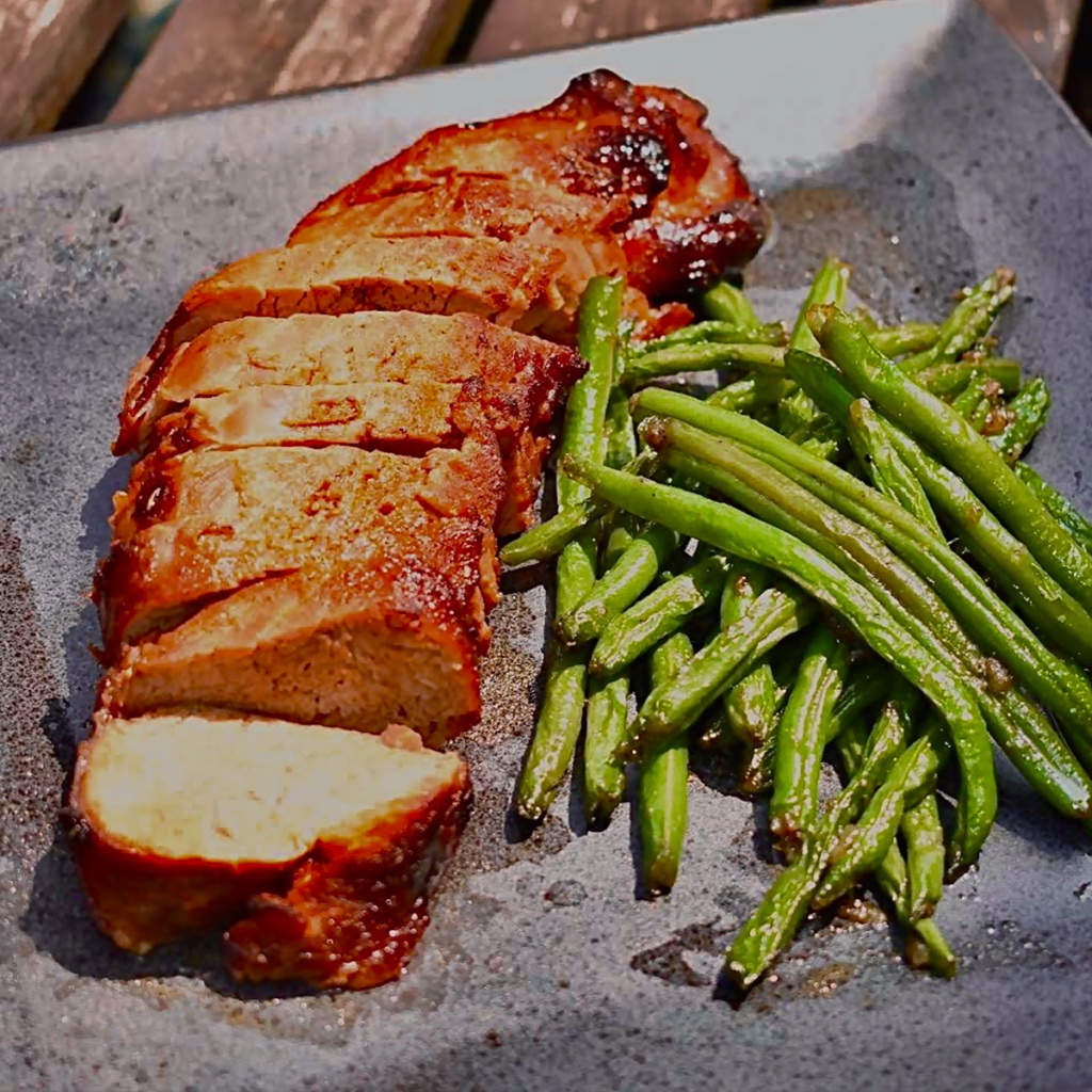 This Air Fryer Pork Tenderloin is made with brown sugar, spice, and everything nice for a dinner that’s both savory and sweet with all the soulful flavor. bit.ly/4afSGrT