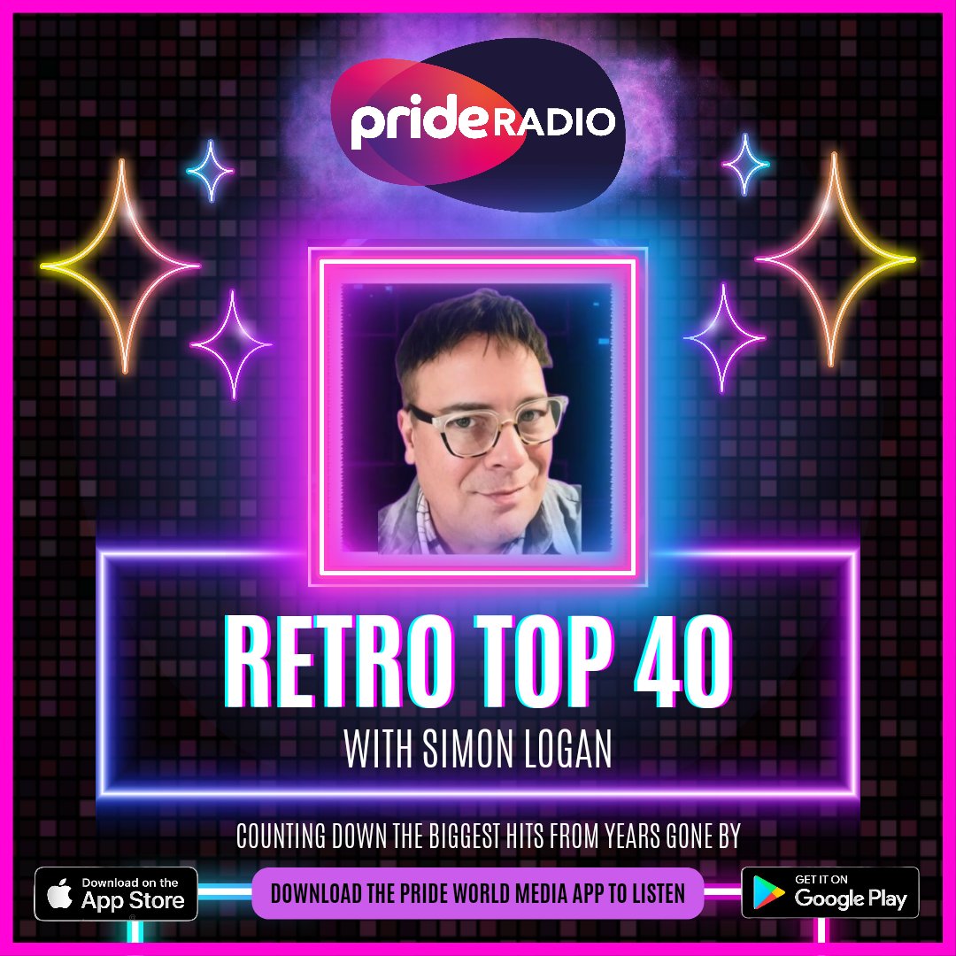 Peter is on his holibobs so instead tune into Simon Logan's Retro Top 40 tonight at 7pm. 🪩 Tonight Simon will be going back to 1988! 👾
