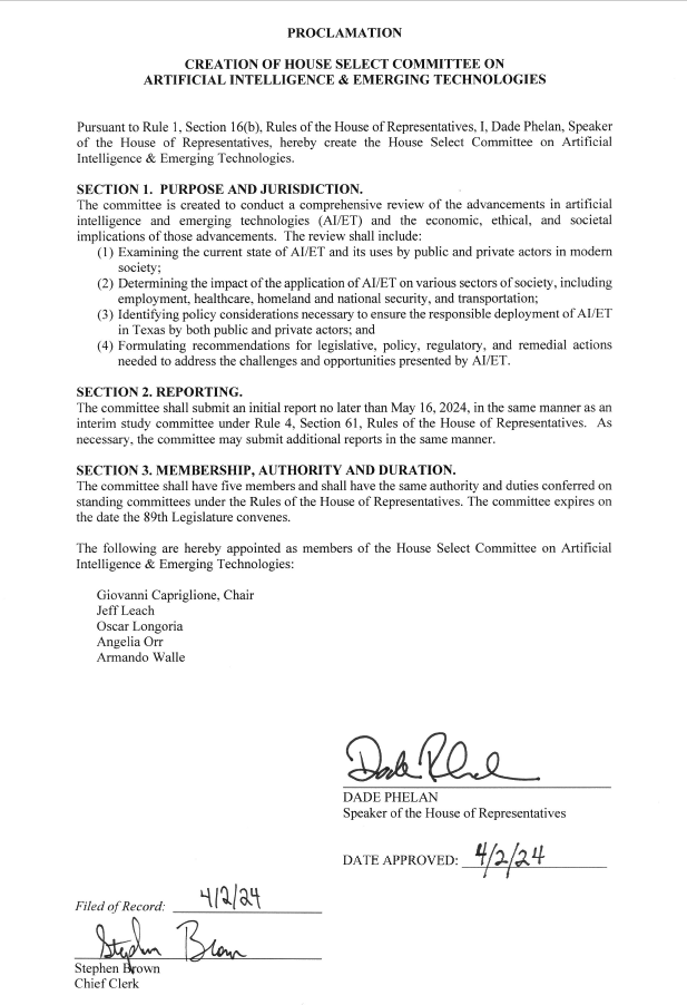 AI has the ability to change the world and improve many ways in which we operate, but we must first consider the consequences of its varied uses, including concerns over data privacy and cybersecurity. The new House Select Committee on Artificial Intelligence & Emerging