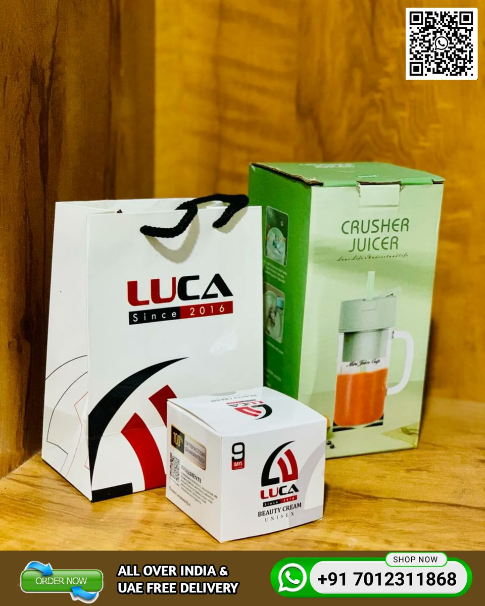 Luca_Cream's tweet photo. ഒരു ലൂക്ക ബ്യൂട്ടി ക്രീം വാങ്ങൂ ജ്യൂസ് മെഷീൻ സൗജന്യമായി നേടൂ

🎁 💝 *BUY ONE LUCA BEAUTY CREAM GET  PORTABLE USB CHARGING BLENDER JUICER PROTEIN SHAKER FREE"* 

#lucamixing 
#lucamixingcream 
#lucafacecream #lucacream
#lucamixingfacewhiteningcream
#lucaFacebeauty https://t.co/8t9sAzZPQy