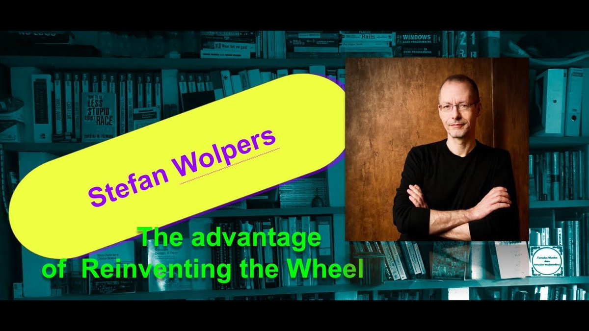 'The advantages of reinventing the wheel Stefan Wolpers #whoisagile' buff.ly/3VBrdwj @YvesHanoulle (via @YouTube)