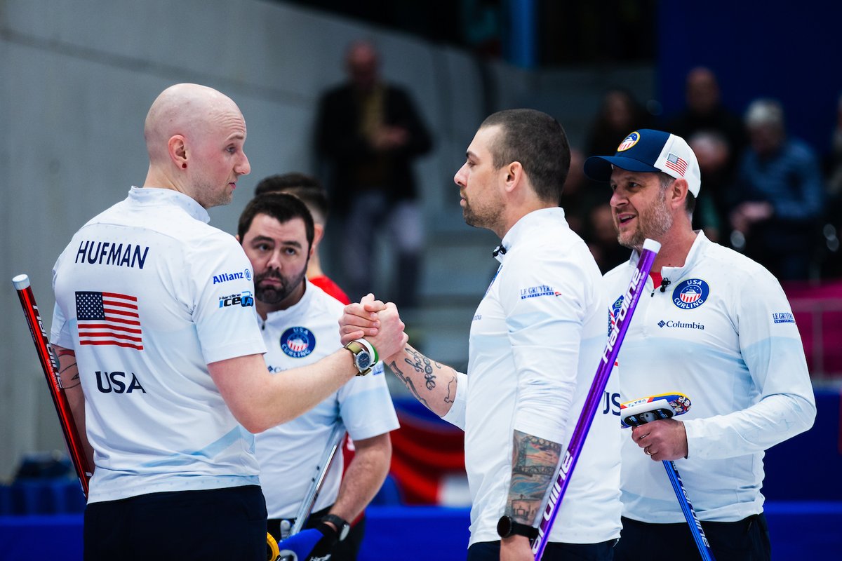 Team Shuster just notched a big win at the 2024 World Men's Championship and improved their record to 4-2! 💪 ▶️ Watch games live: loom.ly/wOiTcok 📸 WCF / Celine Stucki