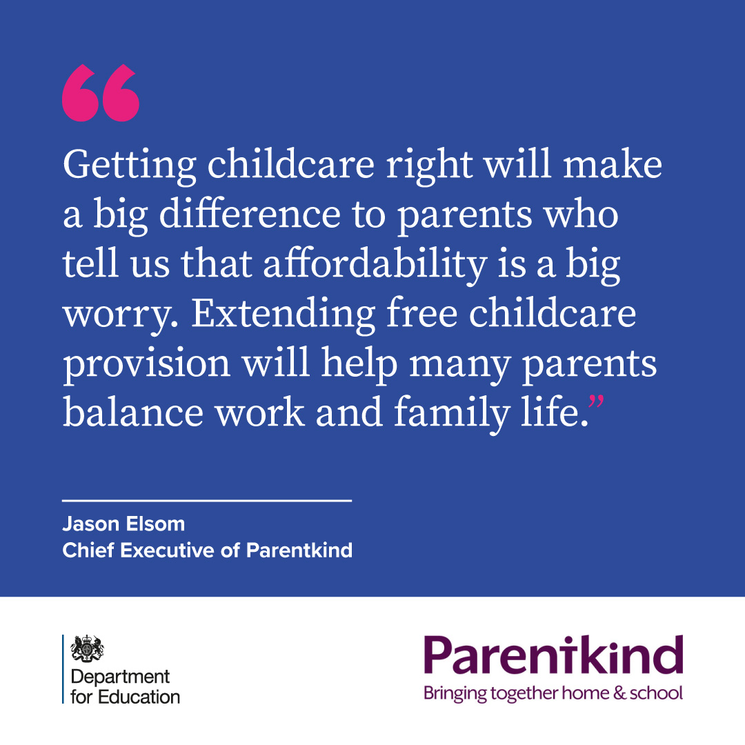 Jason Elsom, Chief Executive of @Parentkind shares his thoughts on our expansion of childcare for working parents of two-year-olds👇