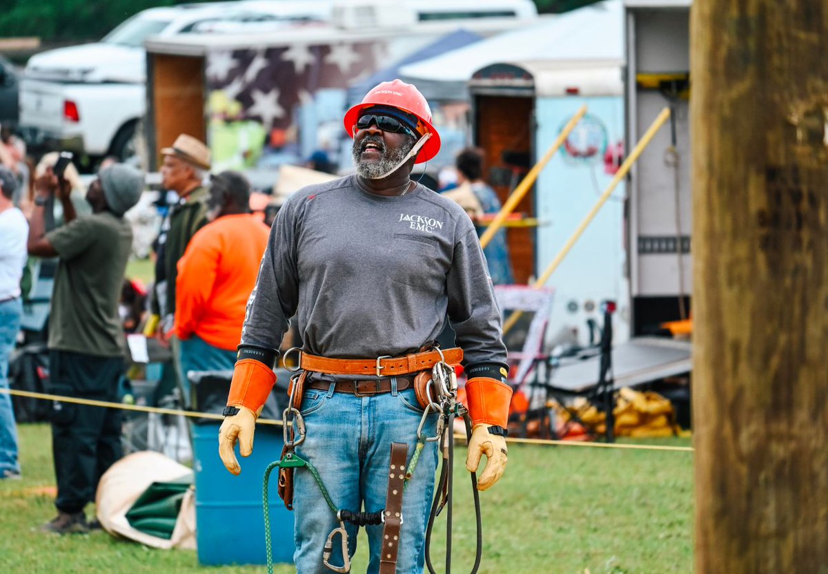 Do you know about the Georgia Lineman’s Rodeo next month on May 4? Our linemen, from apprentices to journeymen, compete in the rodeo another electric organizations. We love to show up and support every year! #JacksonEMC #ThankALineman #GALinemanRodeo