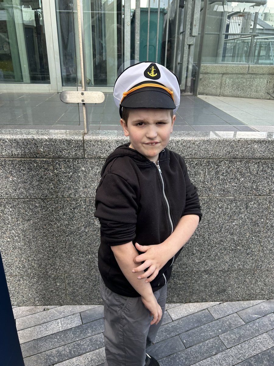 This is my beautiful son after a day out on HMS Belfast. He has an obsession for boats. I’m so proud of him. He brings so much joy to our lives and wouldn’t change him for the world. I would love to change how the world sees him.  #WorldAutismAwarenessDay #HMSBelfast