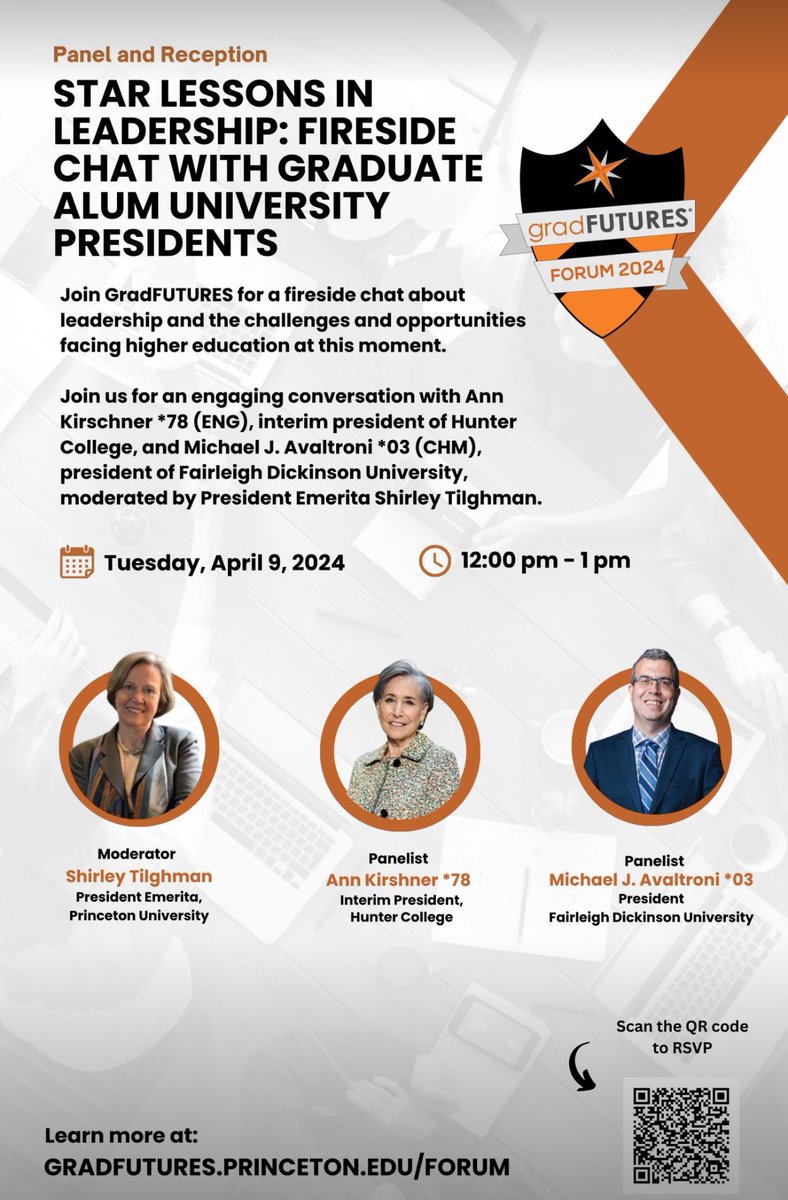 Honored to be on this panel of alumni and to share my experiences and thoughts with future higher education leaders! @FDUWhatsNew @Princeton