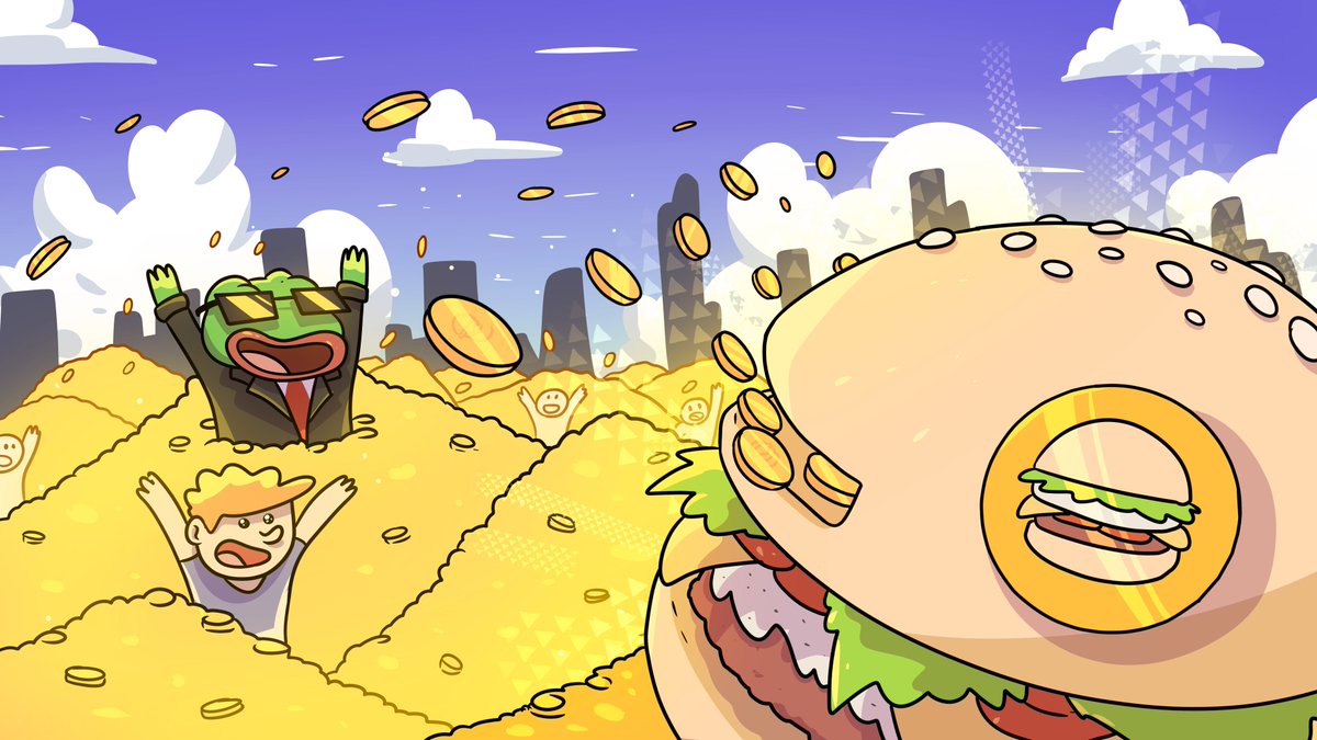 PRINTER PONZU IS COMING 🍔🍔
Discord? Sooon 👀👀
wen? 500 members on tg, and 500 on twitter.

#DOUBLEDOUBLE #DOUBLEIT #DOUBLETOTHEMOON #PONZU #LAMBO #BASEChain