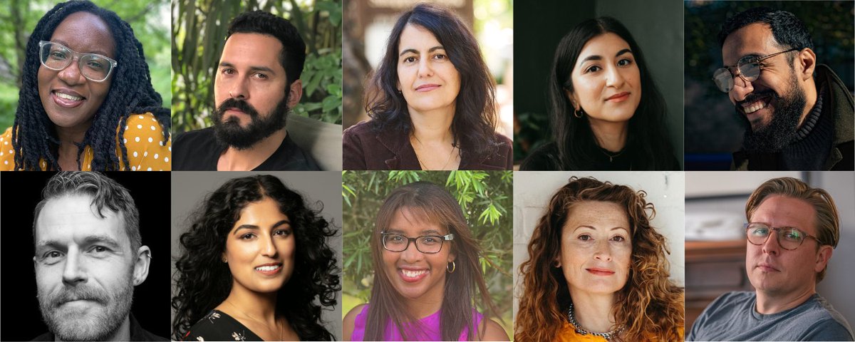 Poets & Writers (@poetswritersinc) on Twitter photo Announcing the 2024 poetry cohort of Get the Word Out, a publicity incubator for early career writers. Read more: at.pw.org/GTWO24poetry
<a href="/nadia870/">Nadia Alexis</a> <a href="/BrentAmeneyro/">Brent Ameneyro</a> <a href="/sabzi_k/">Saba Keramati</a> <a href="/megg_bean/">Megan Pinto 🌘🌗🌖</a> <a href="/DSmithSilva/">Dorsía Smith Silva</a> @jwindholz Announcing the 2024 poetry cohort of Get the Word Out, a publicity incubator for early career writers. Read more: at.pw.org/GTWO24poetry
<a href="/nadia870/">Nadia Alexis</a> <a href="/BrentAmeneyro/">Brent Ameneyro</a> <a href="/sabzi_k/">Saba Keramati</a> <a href="/megg_bean/">Megan Pinto 🌘🌗🌖</a> <a href="/DSmithSilva/">Dorsía Smith Silva</a> @jwindholz