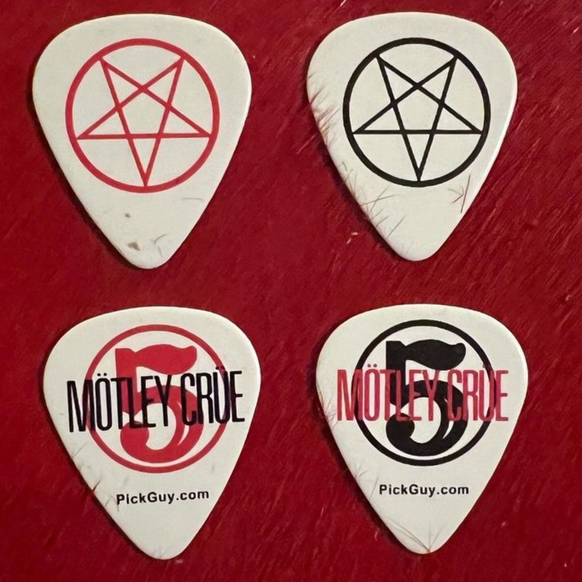 See everyone soon! @MotleyCrue Picks by: @PickGuy #John5