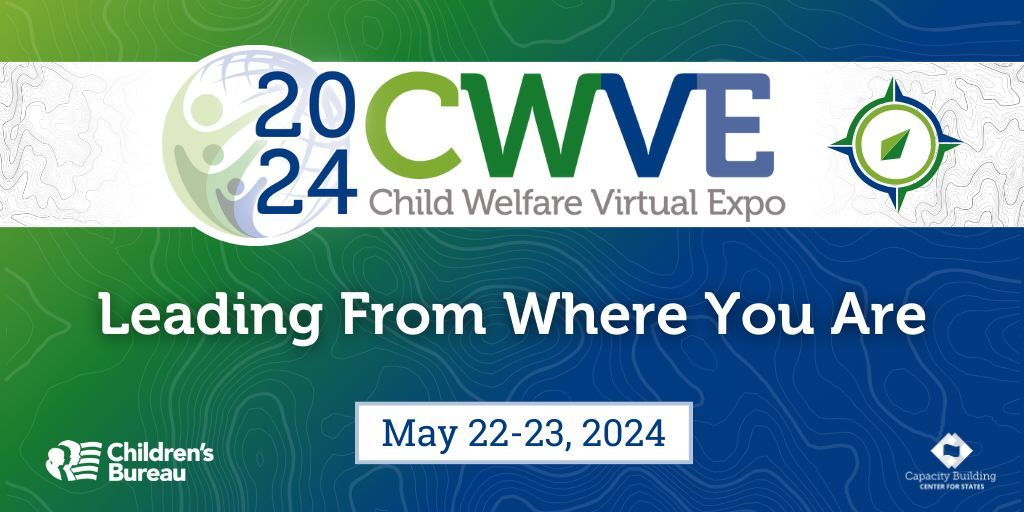 Registration for the 2024 Child Welfare Virtual Expo is now open! Learn more and register at: buff.ly/3nhNa19 #CWVE #LeadWhereYouAre