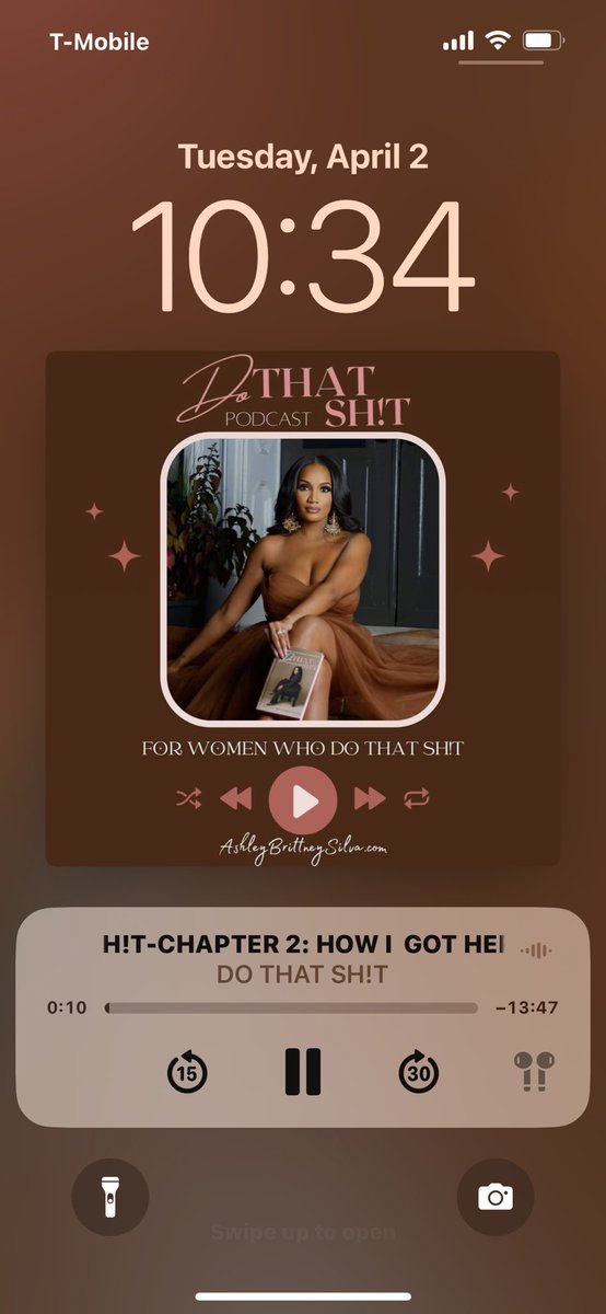 JeremiahsMadre's tweet photo. Only listened to Chapter 1 & I’m glued! I’m listening now but I will order the book as well, to always have & go back & read. @AshleyBrittney #lamdc #dothatshit https://t.co/2GRD6Ulyvo