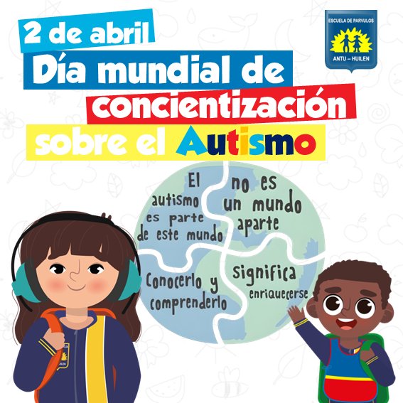 Desde Nuestro Sello de la Inclusión, respetando la Diversidad Educativa, Hoy participamos en la concientización. <a href="/INDEP_DAEM/">DAEM_Independencia</a> <a href="/Muni_Indep/">Municipalidad de Independencia</a> <a href="/SubEducParv/">Subsecretaría de Educación Parvularia 🧒🏽👶🏽👩🏽</a>