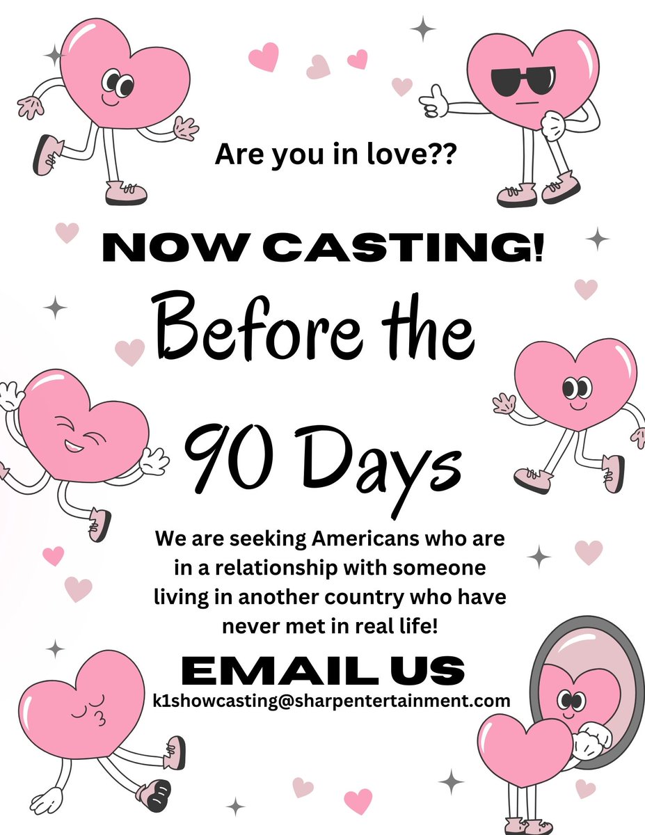 Email us at k1showcasting@sharpentertainment.com!