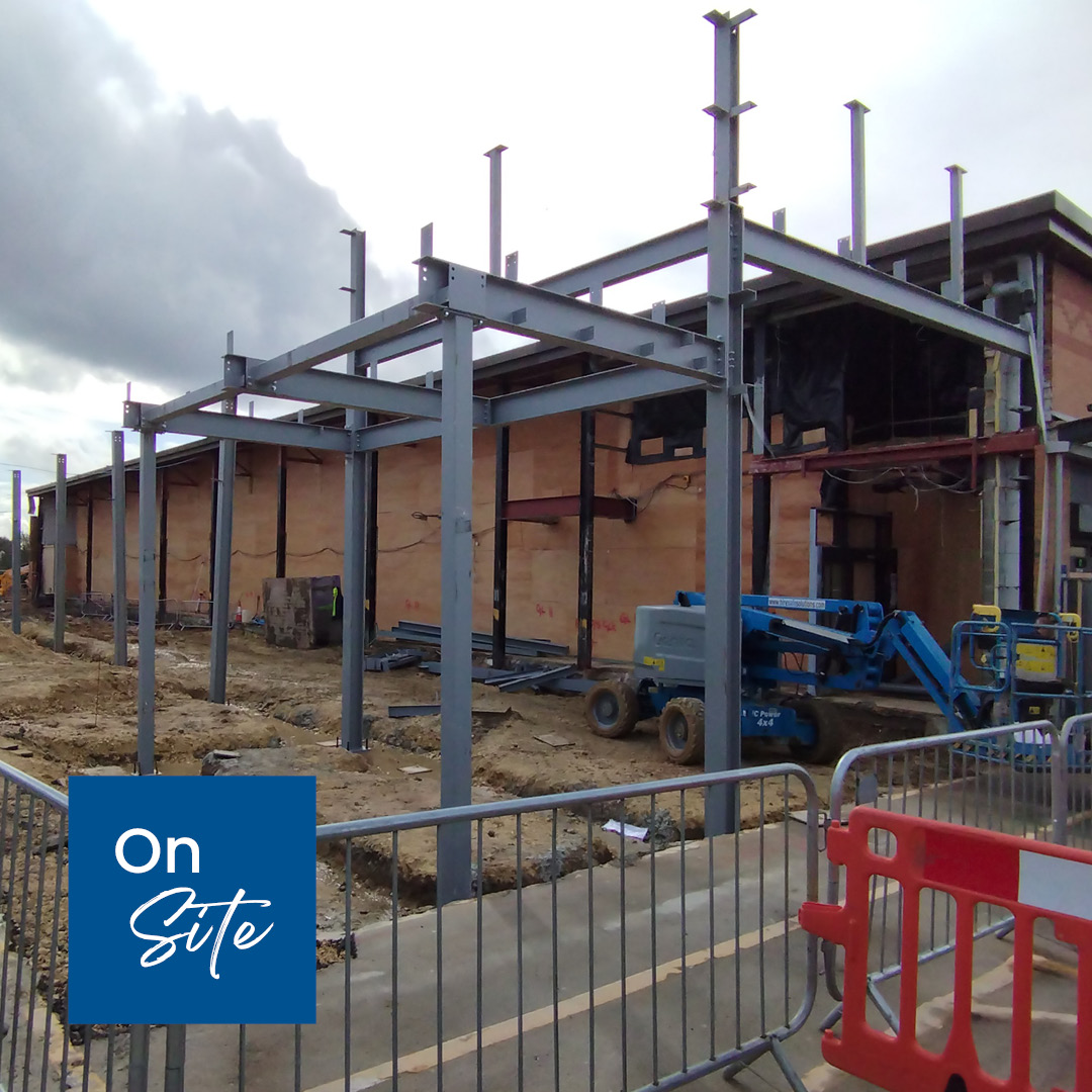 We are pleased to announce that steelwork has commenced on site at Northside Retail Park located at Meanwood, Leeds, with works consisting of an extension to the Aldi and a new coffee shop. We look forward to seeing the end result!