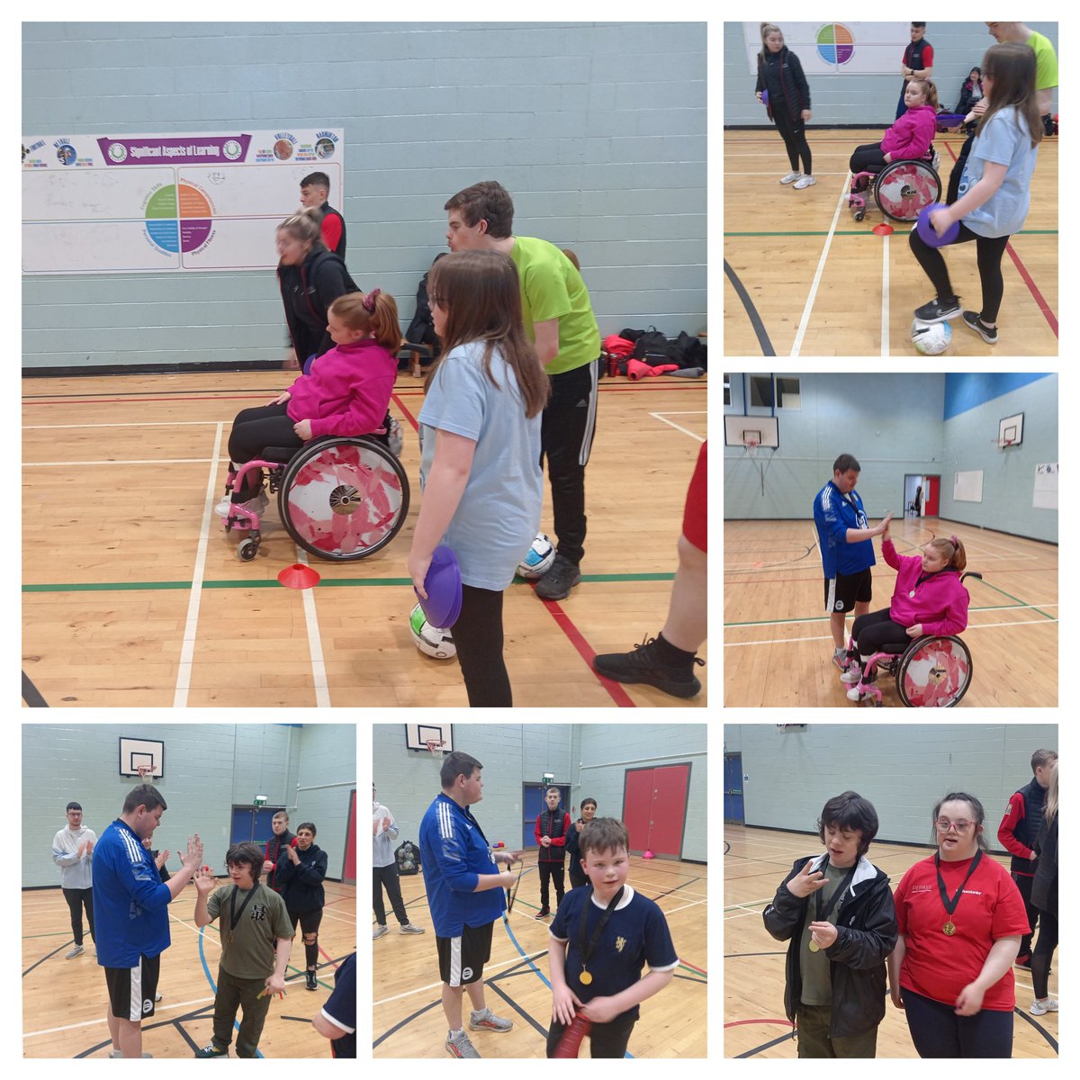 Day 1 done and dusted for today at our Asl inclusive holiday programme. A few snaps. Still spaces left . See earlier tweets. Just turn up. @PEPASSGlasgow @Doug_GCC @Baker_GCC @activeschoolsFK @ActiveSchoolsAH