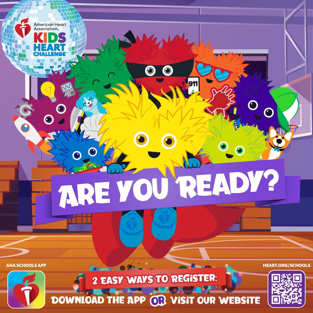 Skylar Flores (@coachflorespe) on Twitter photo Are YOU ready?! Our #KidsHeartChallenge kicks off TOMORROW! We are so ready to become heart heroes! 🫶🏻 #KHC #GEPE #hearthero <a href="/Golbowtweets/">Golbowtweets</a> Are YOU ready?! Our #KidsHeartChallenge kicks off TOMORROW! We are so ready to become heart heroes! 🫶🏻 #KHC #GEPE #hearthero <a href="/Golbowtweets/">Golbowtweets</a>
