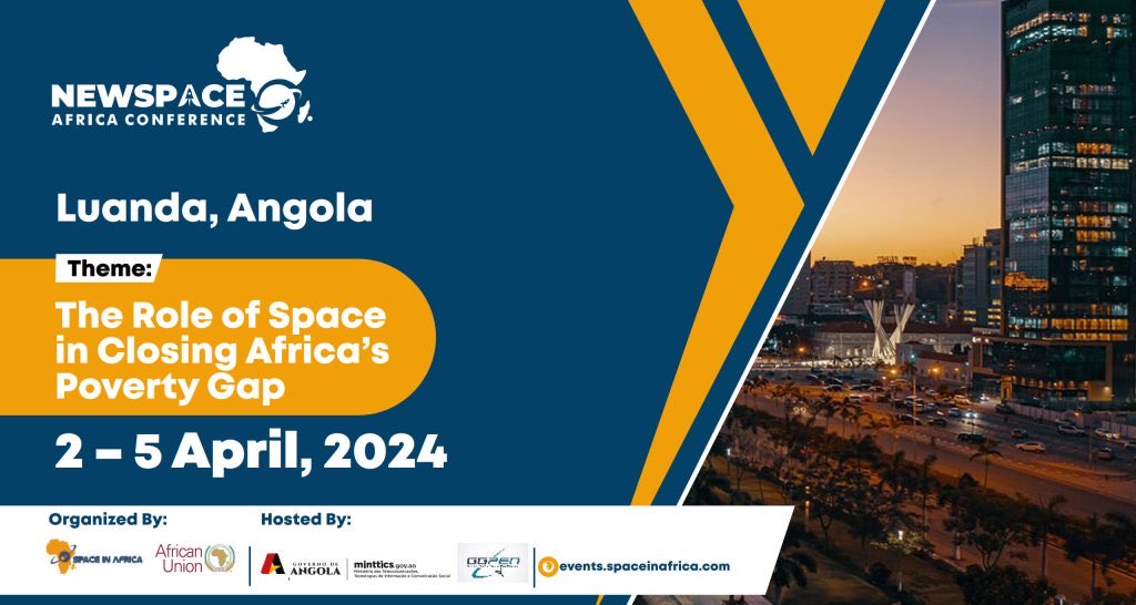 New #Space in Africa. To build new business connections and relationships to advance the industry🛰️#technologies #spacepolicy #spaceindustry events.spaceinafrica.com & africanews.space/angola-set-to-…