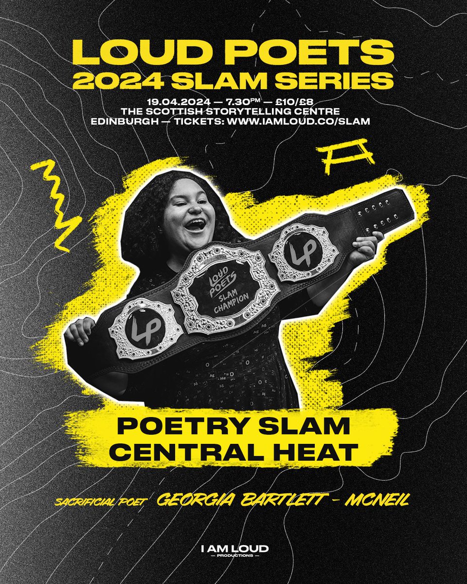 Join us for our Central Heat Slam in Edinburgh! Taking place at the @ScotStoryCentre on the 19th April with our brilliant sacrificial poet Georgia Bartlett-McNeil! Sign up to compete: forms.gle/8YzvoNXAZzhzjA… Tickets for sale: …storytellingcentre.online.red61.co.uk/event/913:5311…
